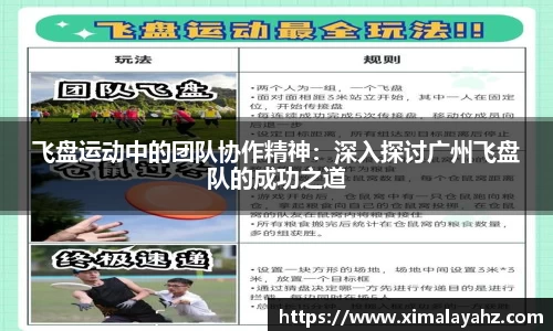 飞盘运动中的团队协作精神：深入探讨广州飞盘队的成功之道